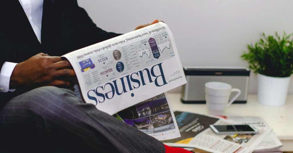 Small Business Growth team planning growth strategy in a modern office