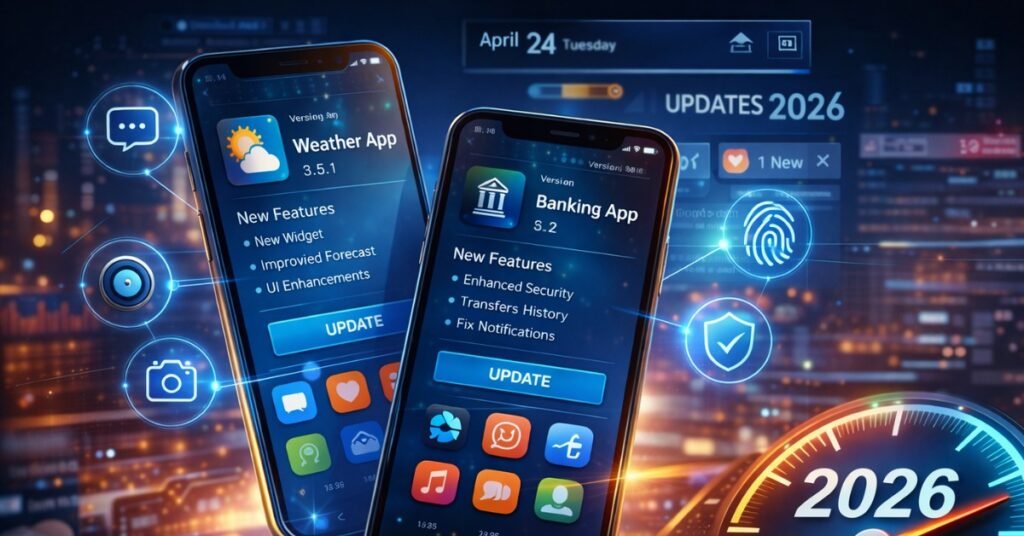 New app updates today interface with advanced system features