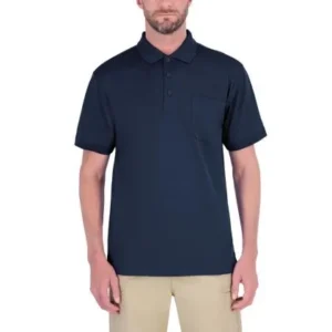 Men's Midweight Short Sleeve Pocket Polo